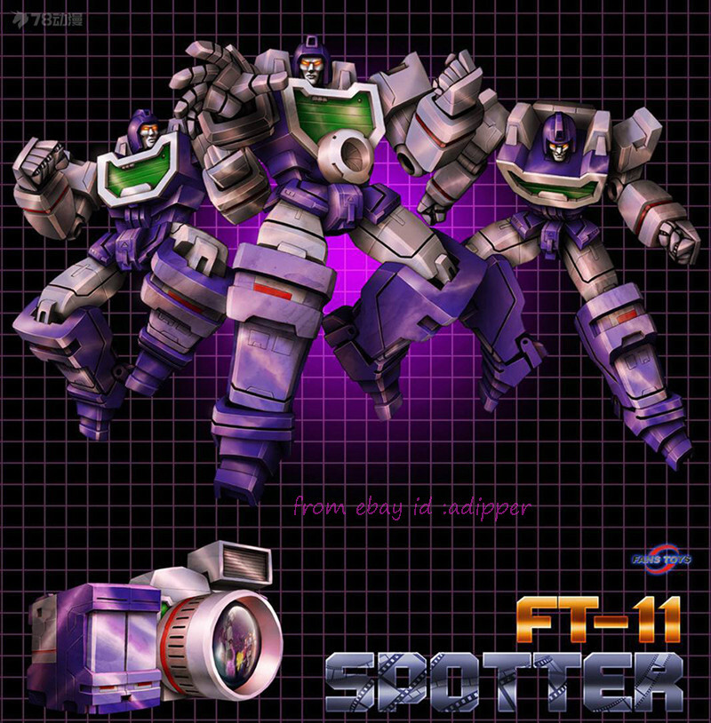 Perfect Fanstoys Ft-11 Spotter Ft11 Reflector Action Figure In