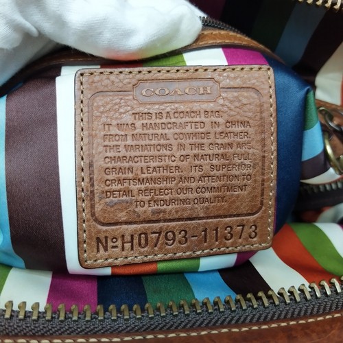 Coach Thompson Legacy 65th Ltd Ed Doctor Whiskey Leather Satchel Bag - Picture 21 of 21