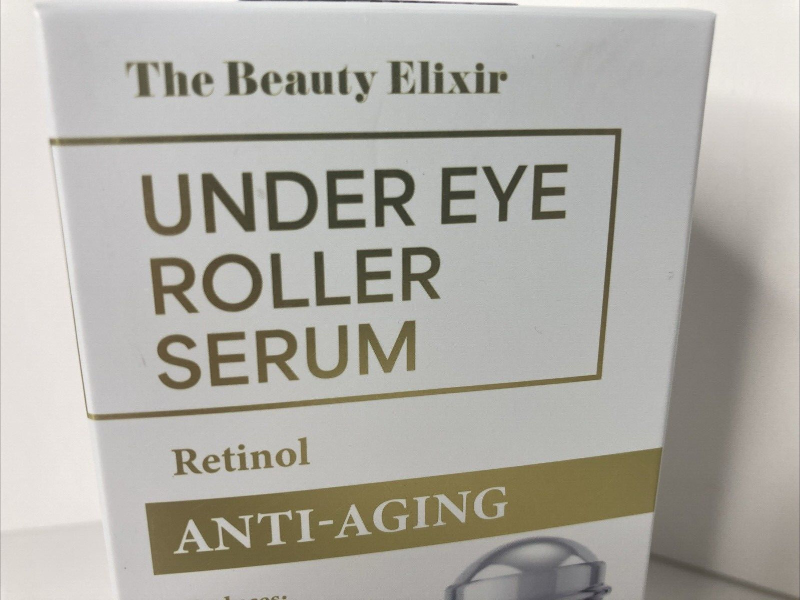 The BEAUTY Elixir Under Eye Roller Serum Retinol ANTI-AGING 1.69 fl oz