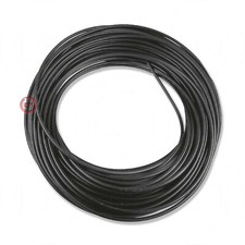 ROTOLO DI GUAINA CON SPIRALE IN ACCIAIO OEM QUALITY DIAMETRO 4,5 50 METRI NERO