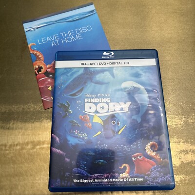Finding Dory (Blu-ray, 2016)Authentic US Release