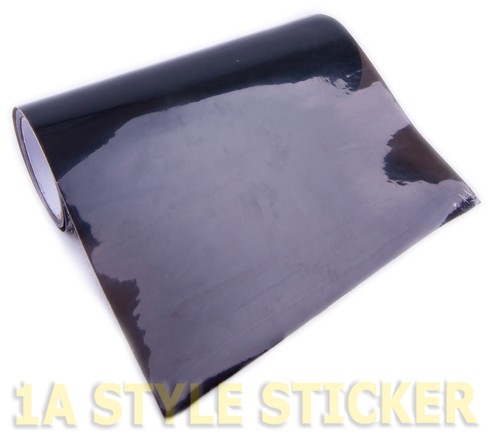 Rückleuchten Folie TIEF SCHWARZ Auto Scheinwerferfolie car 100cm x 30cm Folie - Picture 2 of 3