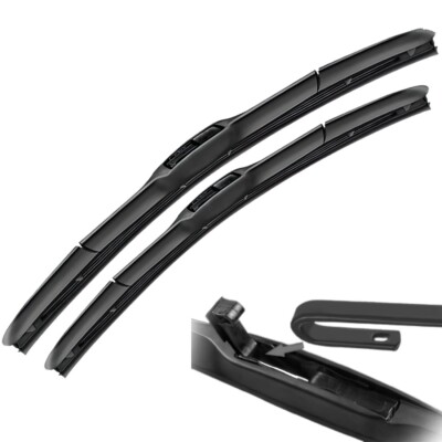 Escobillas Limpiaparabrisas Híbridas 21”+24” – Para Chevrolet Camaro, Dodge Charger