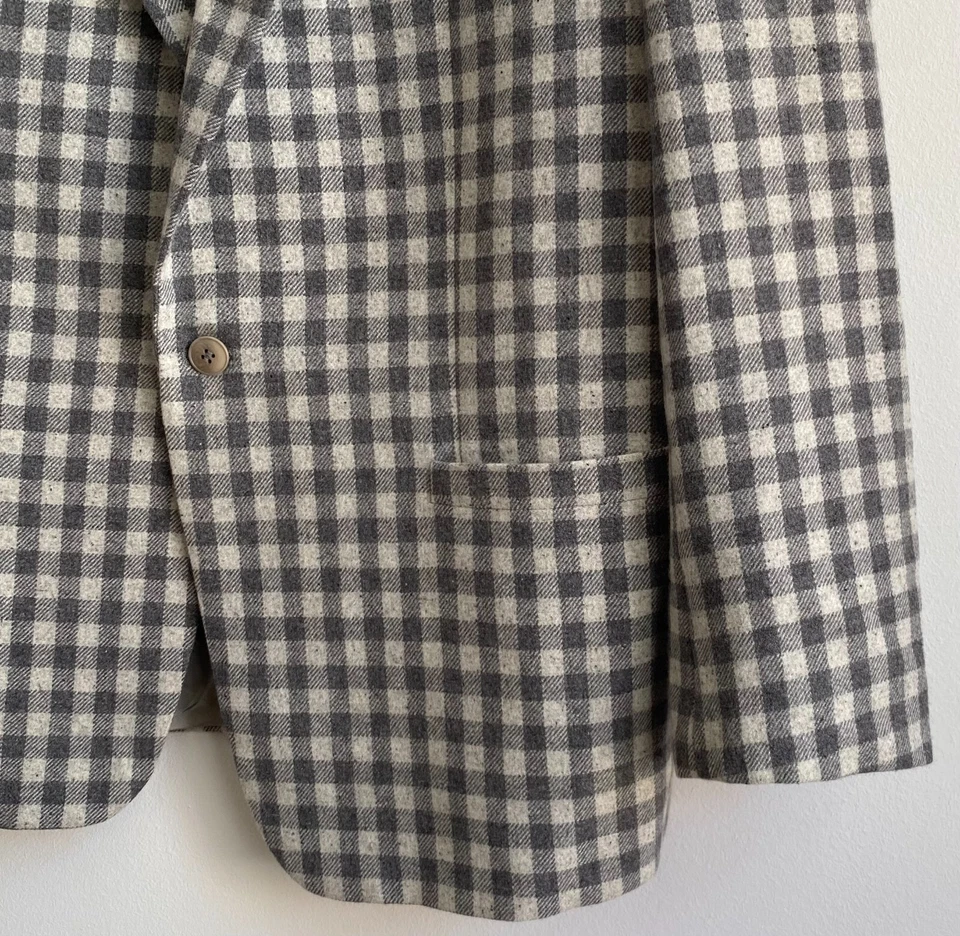 Blazer Auténtico Lujo Raro De Colección Años 90 ISTANTE VERSACE Lana Cachemira 54 Foto 4 de 4