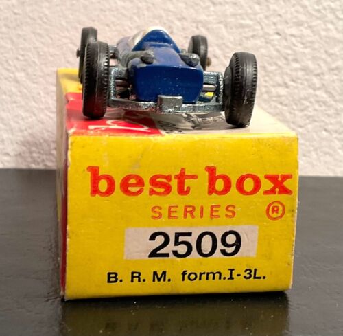 BEST BOX Made in Holland 1/60 B.R.M. Formula 1 3L #2509 original boxed 1966 2nd - Picture 7 of 9