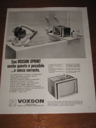 AF24=1968=VOXSON STEREO TV TV = ADVERTISING = ADVERTISING = ADVERTISING = - Picture 1 of 1