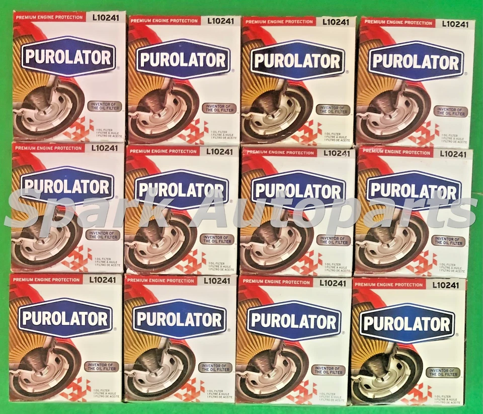 Case of 12 Engine Oil Filter PUROLATOR L10241 For FORD, LAND ROVER, PH3614 — 第 3/3 张图片