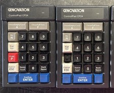 Lot Of 2 Genovation ControlPad CP24 Programmable Keypad Model 5981