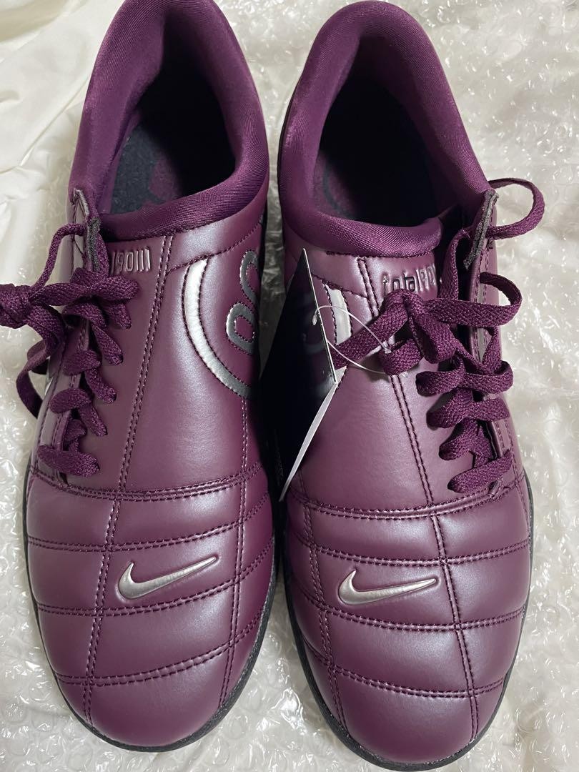 Brand New NIKE Total 90 Bordeaux and Metallic Silver 28.5cm