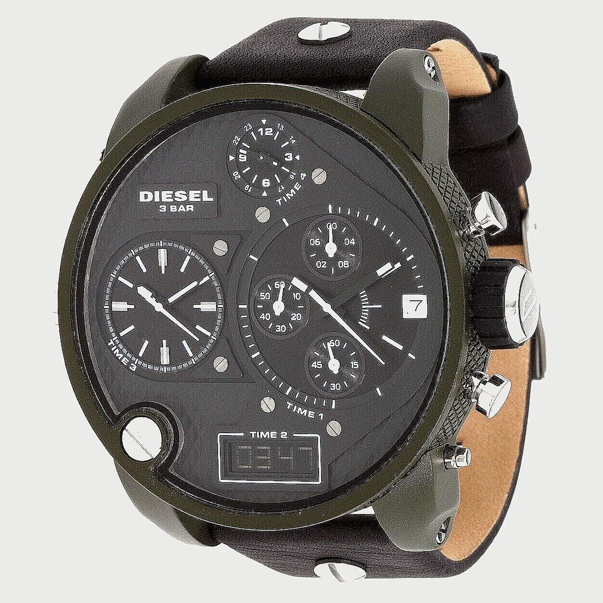 Men's Diesel Badass Oversized Chronograph Watch DZ7250 for sale