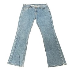 Carhartt Jeans Womens 10 Blue Denim 5-Pocket Bootcut Mid-Rise Curvy Fit Western