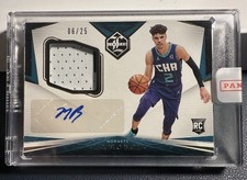 2020 Panini Chronicles LaMelo Ball Rookie Patch Auto RPA AUTO RC #20/25