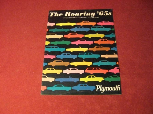 1965 Plymouth Belvedere Barracuda Sales Brochure Booklet Catalog Old Original