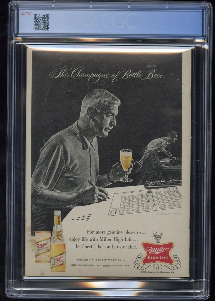 Green Bay Packers September 1960 Official Program vs St. Louis Cardinals CGC 5.0 - Image 2 of 2