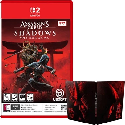 Switch 2 Assassin's Creed Shadows + Steelbook [Korean English Multi Language] - Image 1 of 4