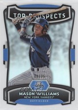 2012 Bowman Platinum Top Prospects Die-Cut 8/25 Mason Williams #TP-MW 0a3