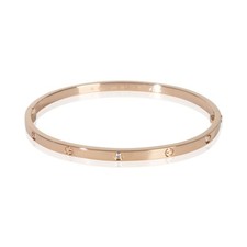 Cartier Rose Gold Diamond Small Model Love Br...