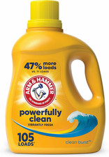 Clean Burst, 105 Loads Liquid Laundry Detergent, 105 Fl Oz 0.14 per gallon