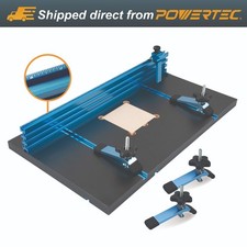 POWERTEC 71539 Drill Press Table 14" x 24" With Fence System
