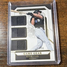 2025 Panini National Treasures Game Gear Rookie Kyle Teel #GGT-KT /99 Chicago