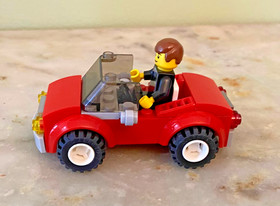 LEGO Juniors 10659 Blue Vehicle Suitcase - 100% Complete with Manual & Suitcase