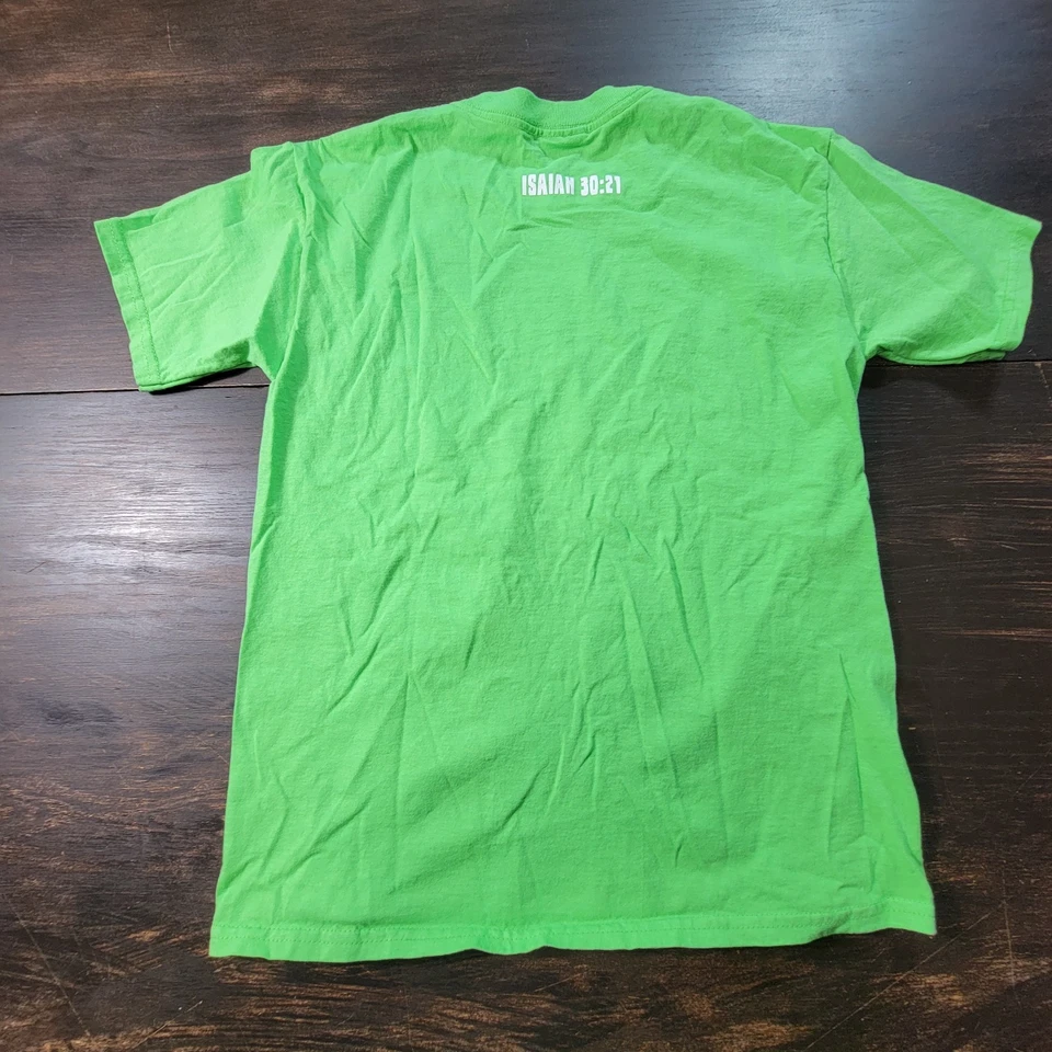 Camiseta Juvenil Fruit Of The Loom Journey Off The Map Isaiah 30:21 Talla Grande Foto 2 de 4