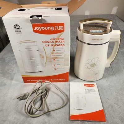 Joyoung Soy Milk Maker DJ13U-D08SG Easy-Clean Jam Juice Automatic Hot Milk