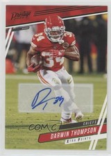 2020 Panini Prestige Xtra Points Green Signatures Darwin Thompson #58 Auto n3t