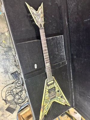 Electric Guitar Dean Dime Razorback V Made in Korea with Hard Case