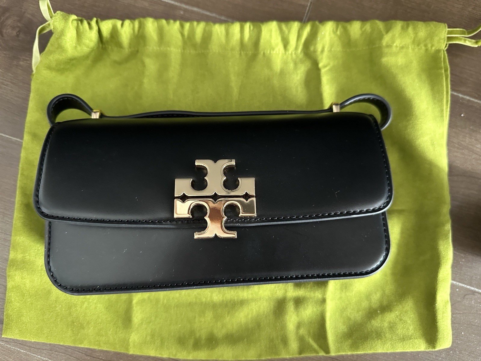 Authentic NWT TORY BURCH Small Eleanor Bag In Black MSRP $550 (Sold Out!)