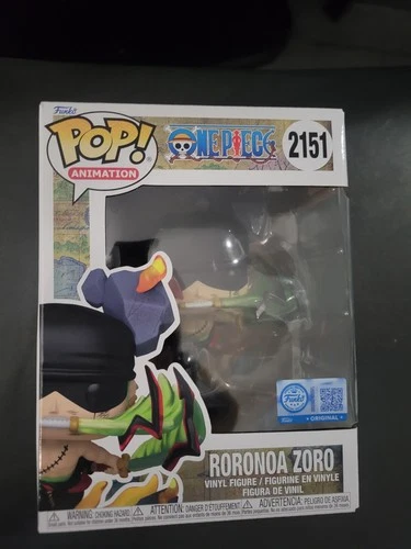 Funko Pop! Animation One Piece: Roronoa Zoro #2151 Amazon Exclusive In Hand