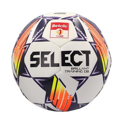 Select Brillant Training DB Betclic 1 Liga v24 Weiß-Orange-Fußball Lila