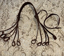 Vtg Leather Duck Strap Hunting Game Carrier Neck  Carry Strap Geese Pheasant