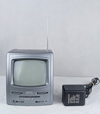 GPX TVP3 Personal 5" Black  White Portable Television Tested  Working