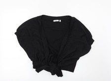Womens UK Size 12 New Look Black Shrug Jumper