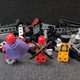 LEGO Wolverine's Chopper Showdown 6866 Marvel X-Men 201pcs w/ Minifigs Complete