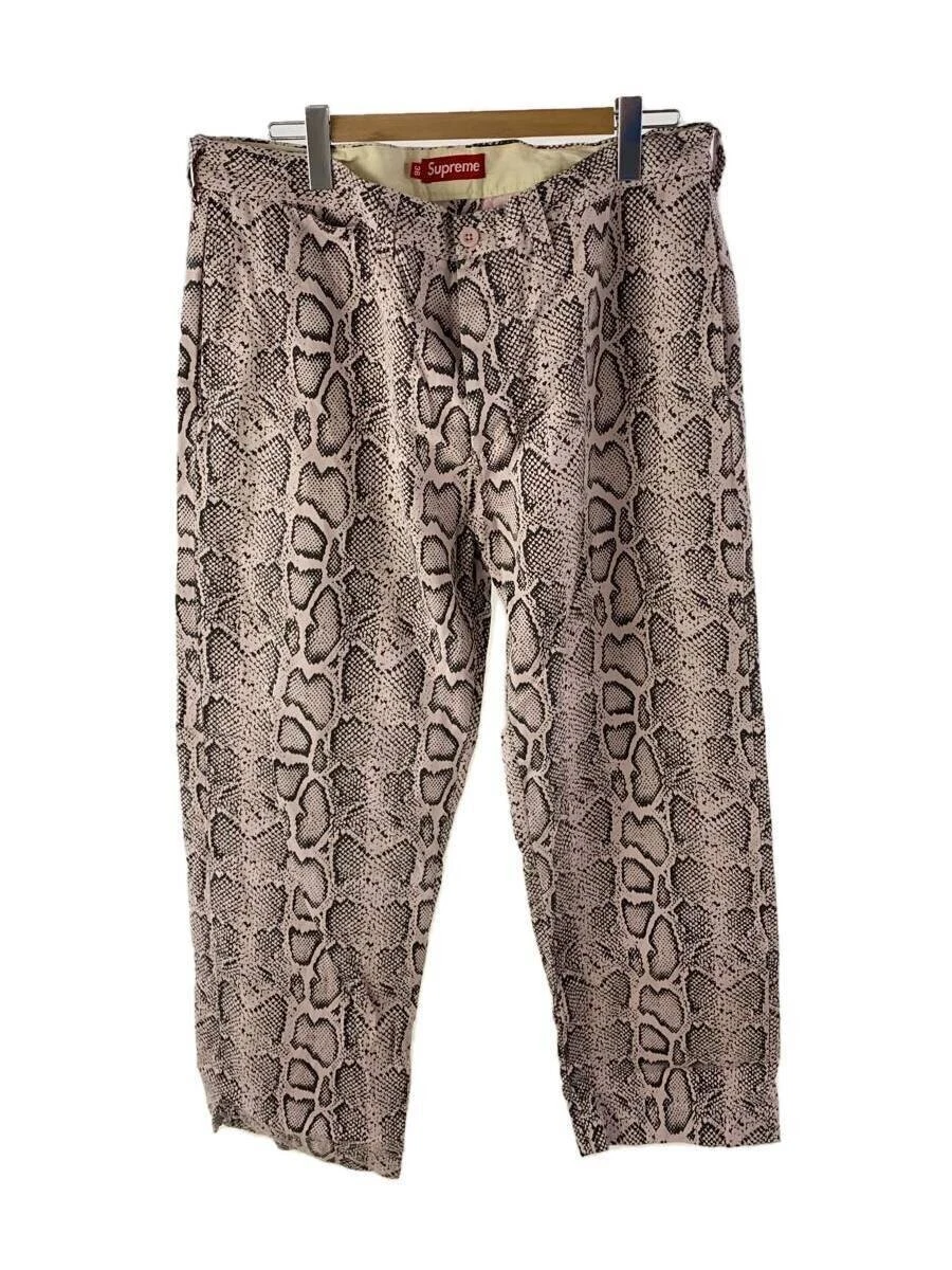 Bas Supreme / 36 / coton / rose / motif intégral occasion