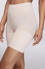 Spanx Sculpt Women's Mid-Thigh Short Soft Nude Shapewear Size XL 01222 NEW