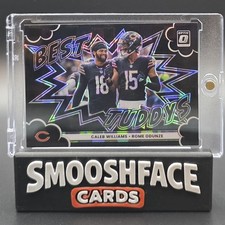 Caleb Williams Rome Odunze #8 Black Pandora Prizm /149 2025 Panini Bears RC 