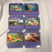 Lot of 6 Games VTech V.Smiles Learning Gaming System Early Childhood Elementary