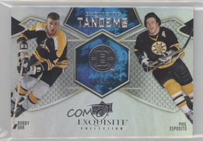 2023 Black Diamond Exquisite Collection Tandems Bobby Orr Phil Esposito HOF 15ok