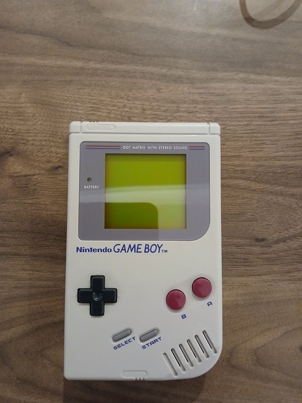 Nintendo Game Boy White Handheld System