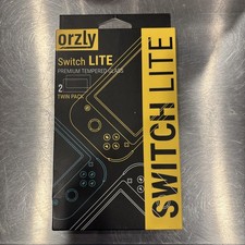 Orzly Nintendo Switch Lite Premium Tempered Glass, 1 New Screen Protector
