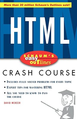 Mercer - Schaums Easy Outline of HTML - New paperback or softback - X555z
