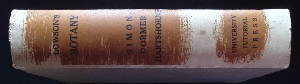 Lowson's Botany, 14th Revised Edition by Simon Dormer Hartshorne, 1966 HB - Image 3 of 4