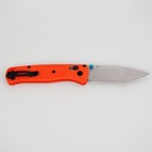 Benchmade 535 Custom Bugout Orange Handle S30V Stainless Steel Folding Knives — photo 2