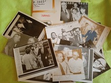 Lot of 52 Original Press Photographs: Menachem Begin Archive (1977-1983)