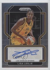 2022 Panini Prizm WNBA Signatures Lisa Leslie #SG-LLS Auto HOF 8az