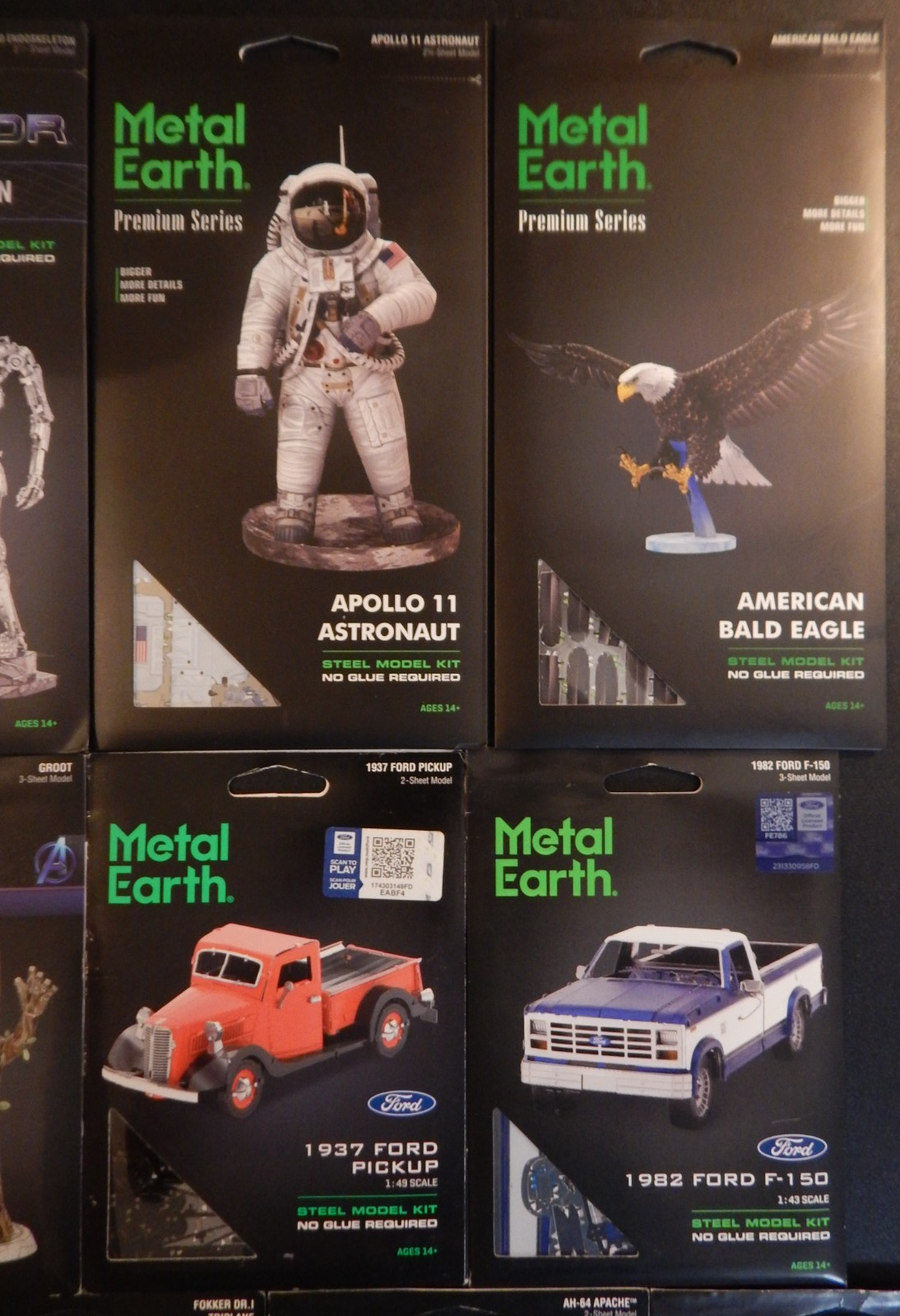 Metla Models Metal Earth Metal Models Kit Lot of 13 BRAND NEW SEALED | eBay