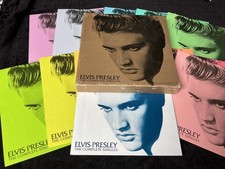 ELVIS PRESLEY 11LP BOX SET THE COMPLETE SINGLES JAPAN 1985 W/BOOKLET NM/MT RARE